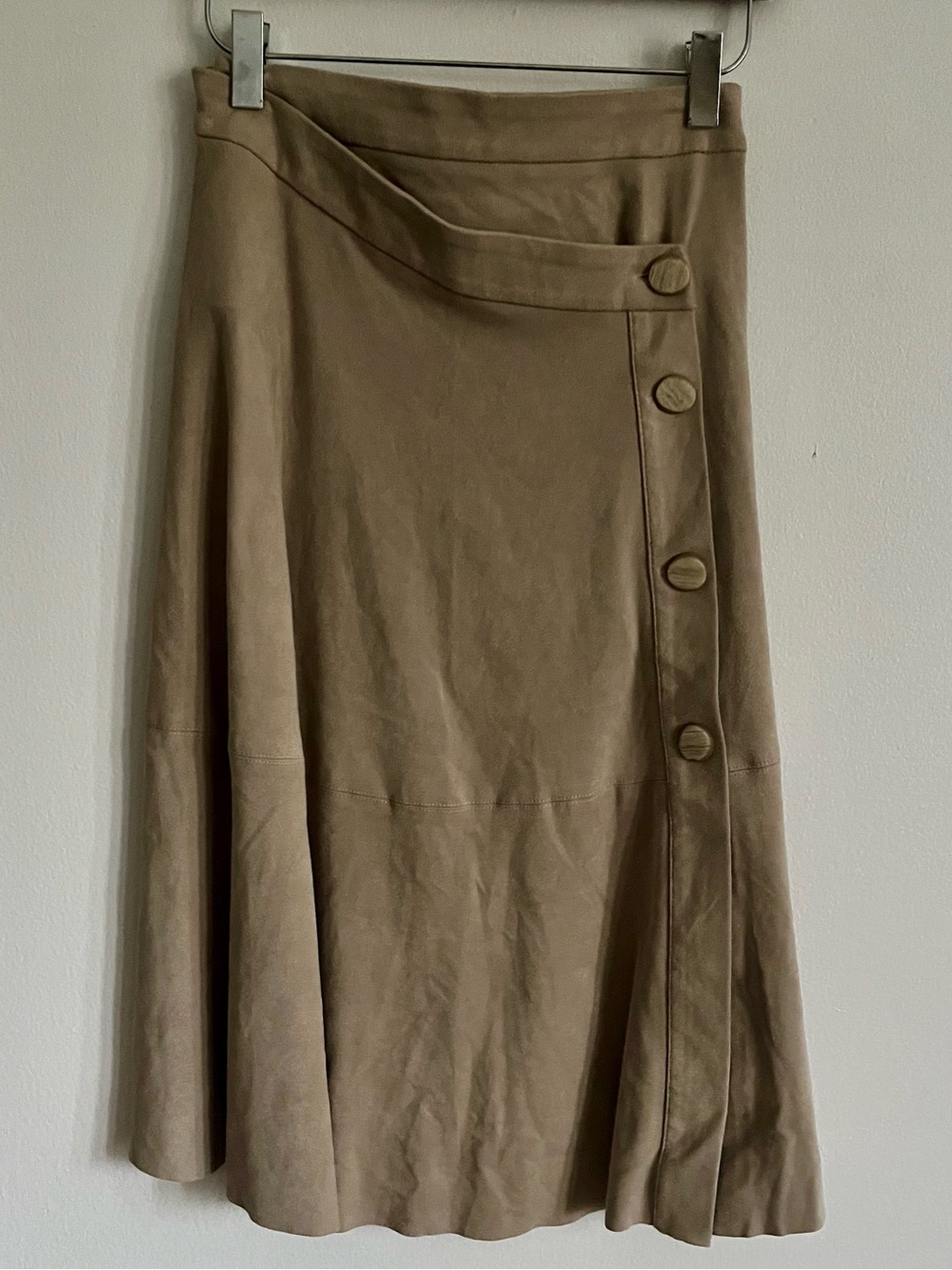 Zara Faux Suede Skirt